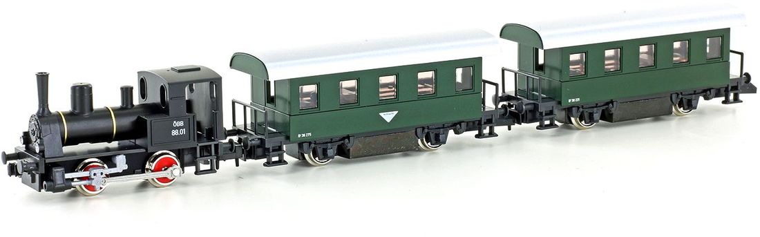 Kato HobbyTrain Lemke K105003 - Austrian Pocket Line Steam Passenger Train  of the OBB